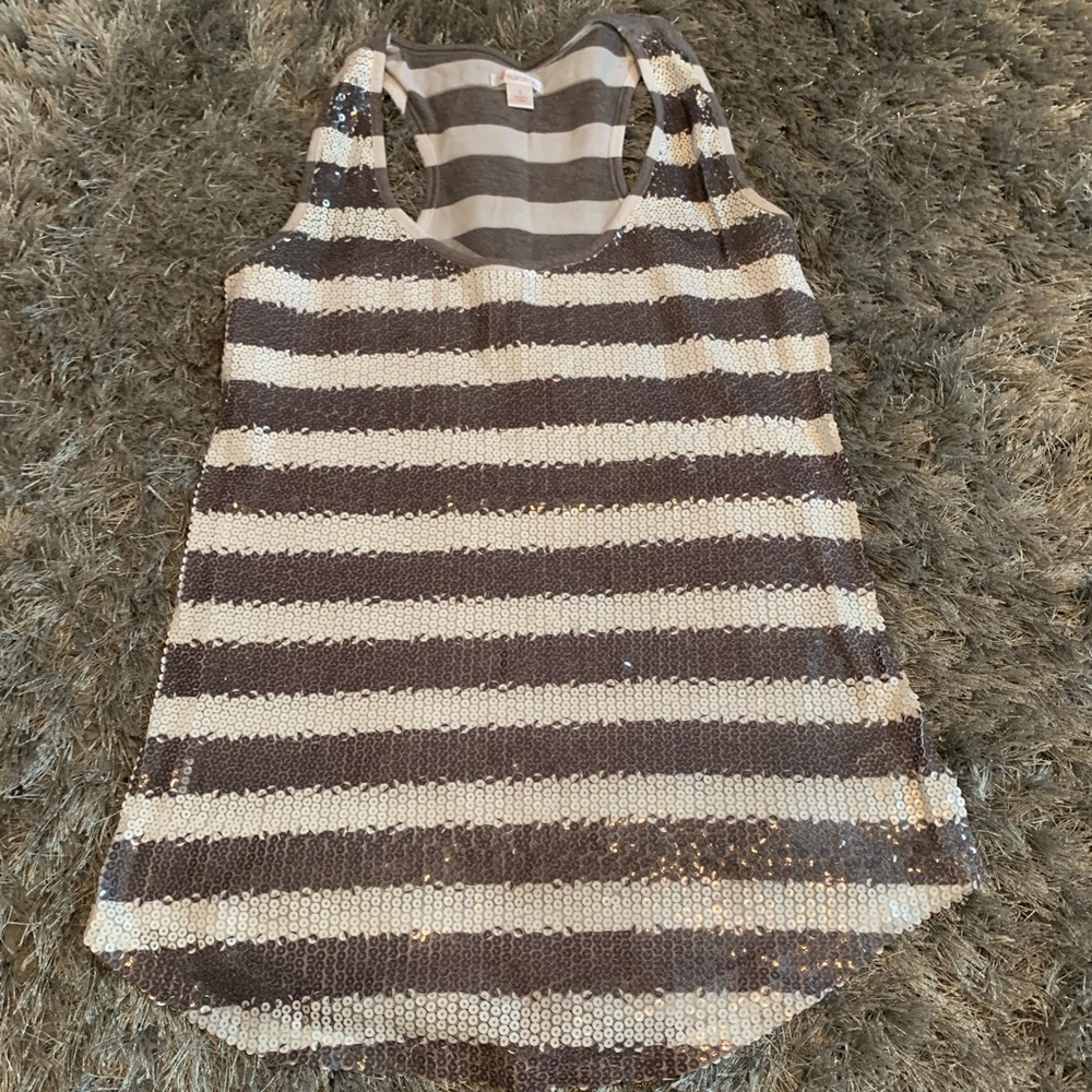 Sequin Tank Top